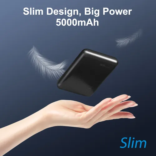 5000mAh Magnetic Power Bank – 20W Wireless Fast Charging