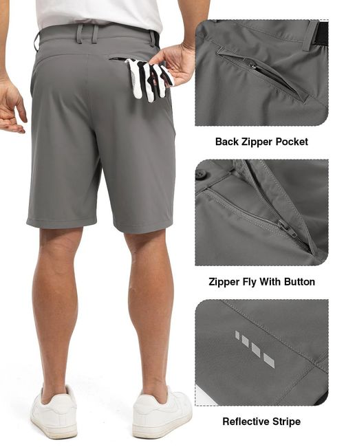Men's Stretch Quick Dry Casual Golf Shorts