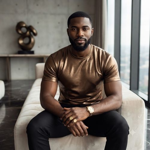New Men's Summer Loose-Fit Crew-Neck Short-Sleeve Tee: Affordable Luxury, Versatile, and Effortlessly Cool.