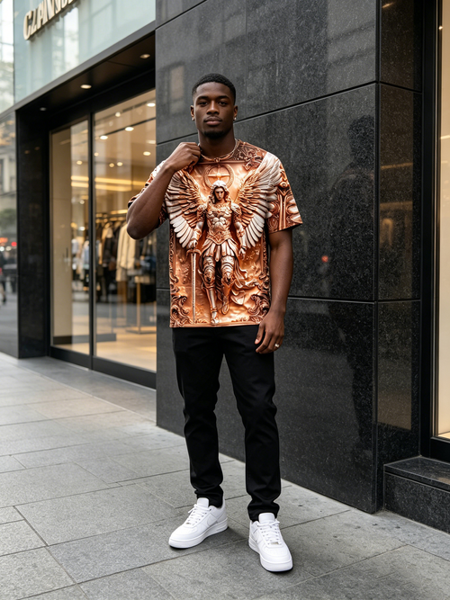 Advanced men's short sleeved shirt