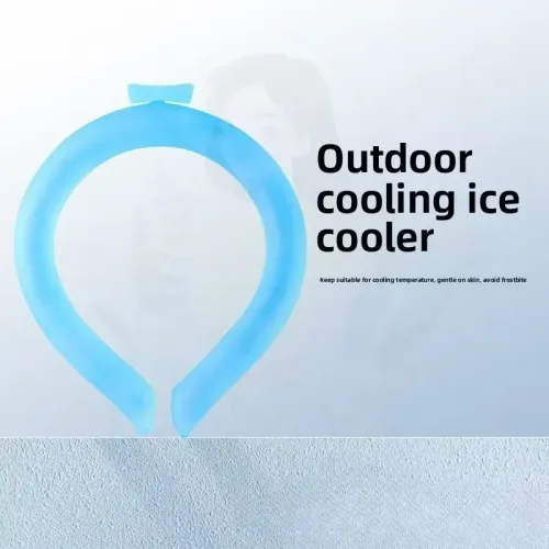 2PCS Summer Neck Cooling Ring Outdoor Running Fitness Fishing Cycling Travel Cool Neck Ring Portable Outdoor Cooling Accessories