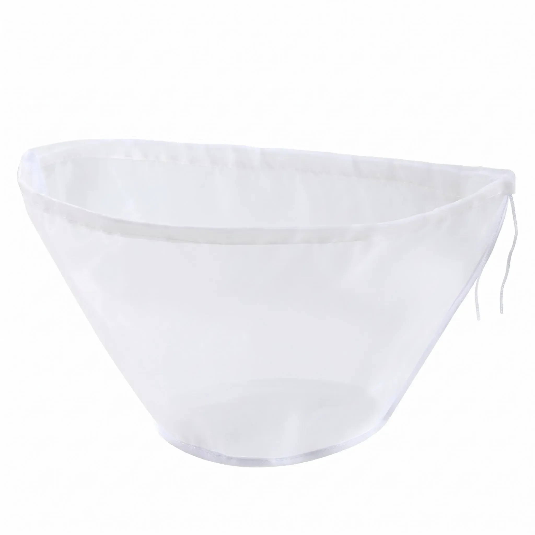 6PCS Bowl-Shaped Nylon Nut Milk Bag, Reusable Strainer Bags for Kunun Aya, Zobo, Juice, Yogurt, Cheesecloth Alternative