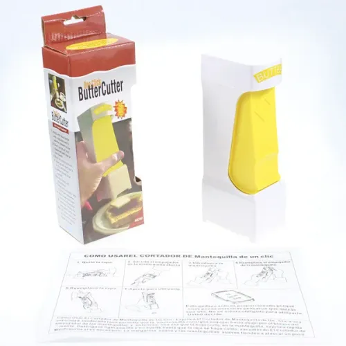 New Butter Cutter Cheese Slicer and Portioner for Hard and Soft Cheese Easy Slice Dispenser Kitchen Tool