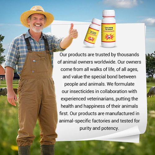 Universal High-Efficiency & Safe Fly Control Agent