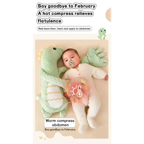 Infant Sleeping Comforter Soft & Breathable Cartoon Pacify Hand Soother with Automatic Beating