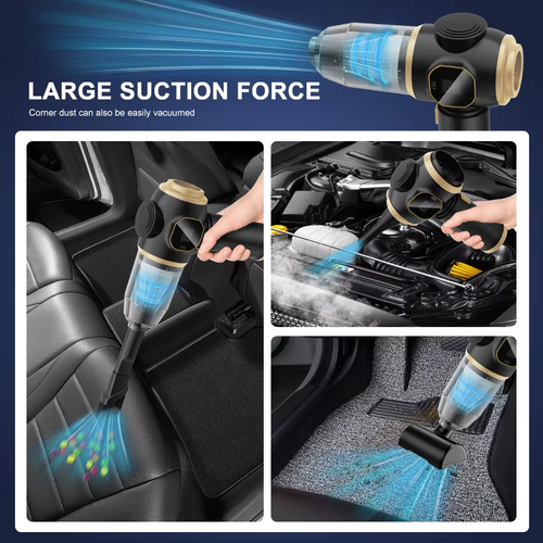 1 Set 36V 3.5A Multifunctional High-Power Car Vacuum Cleaner with Strong Suction