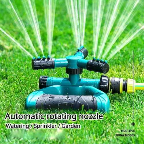 360 Degree Rotating Jet Sprinklers Rocker Nozzles Support Adjustable Garden Lawn Farm Sprinklers For Watering & Irrigation