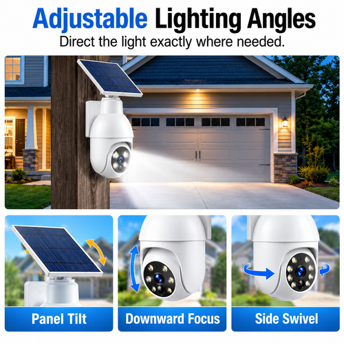 LED Solar Wall Lamp Simulated Monitoring Street Light Anti-Theft with Sensitive Sensor IP65 Garden Light for Road Application