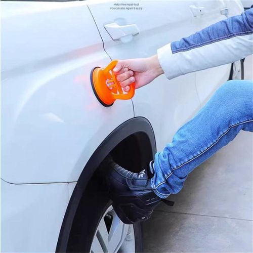 PINMOAP 2PC Car Strong Suction Cup Dent Puller Body Panel Disassembler Auxiliary Suction Cup Tool Small Large Pull Suction Cup