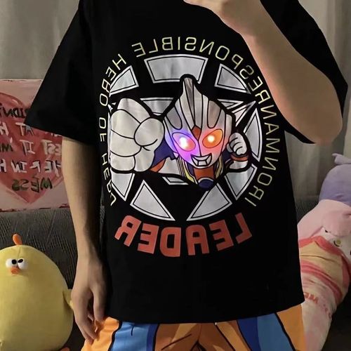 Ultraman Light-Up Pure Cotton T-Shirt