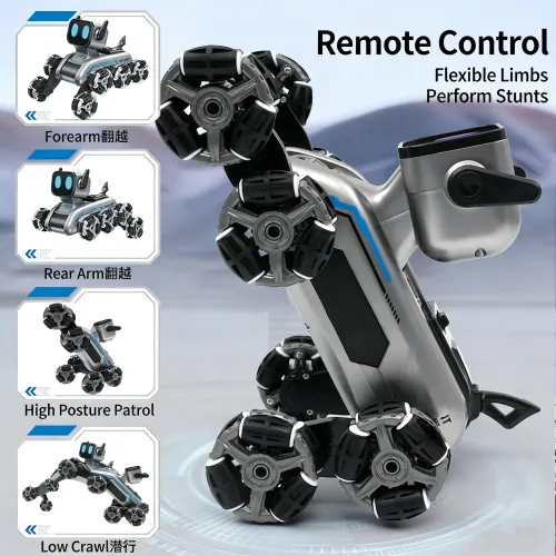 Cool Stuff Toy Car Funny Gift-Intelligent 8-wheel Rc Robot Dog,kawaii Stunt Rc Drift Car,Remote Control Car toy