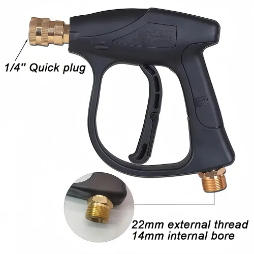 Pressure Washer Gun Car Washing Gun With 5pcs Soap Spray Nozzles