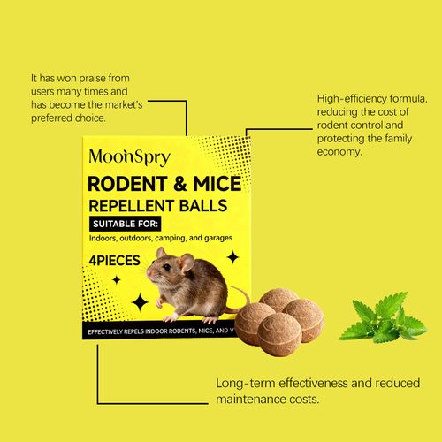 Mouse & Rat Repellent Balls-1 Box (4 Pieces)