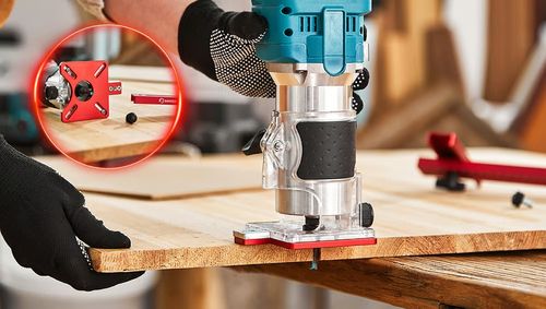 Trimming machine auxiliary circular hole punching machine