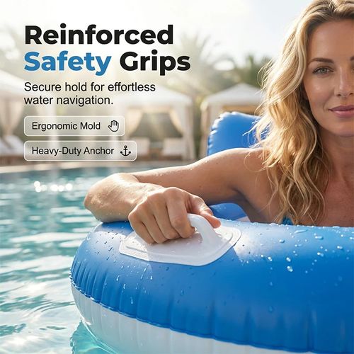 Luxury floating electric inflatable float - lithium battery charging model