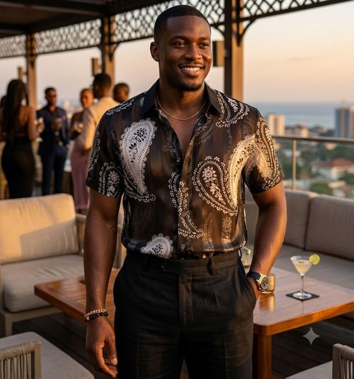 Men's Premium Ice Silk Shirt
