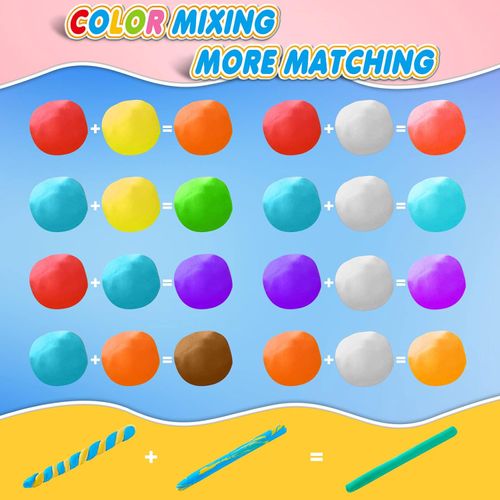 Air Dry Clay 36 Colors DIY Molding Magic Clay