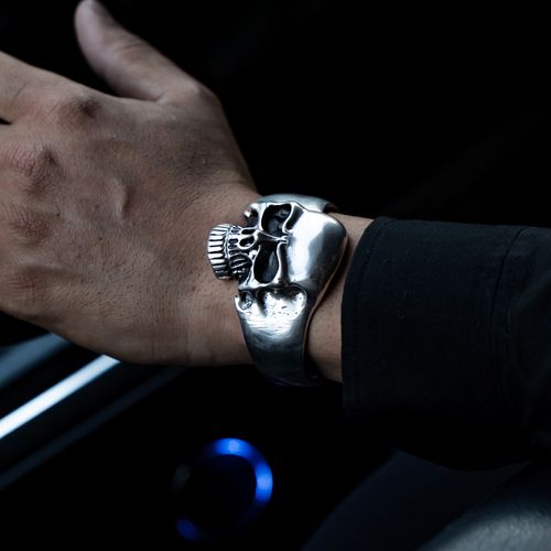 Heavy Phantom Skull Bracelet