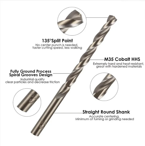 246-piece multi-functional drill bit set, including twist drills, woodworking flat drills, cement drills and screw bits, suitable for drilling through various materials such as wood, metal and cement. It covers all specifications, featuring high hardness materials that are durable. The hard tool box provides organized storage. It is an all-in-one cost-effective tool set for home decoration DIY and maintenance workers.
