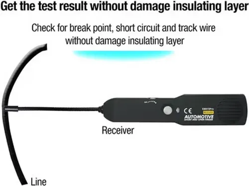 🔥 Automotive electrical circuit tester for detecting short circuits and open circuits