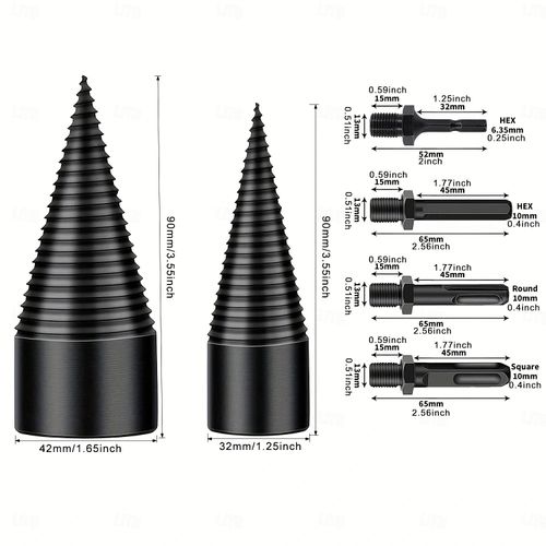 6pcs wooden separation drill bit 42mm+32mm set