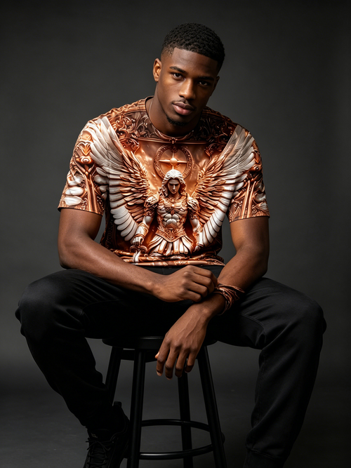Advanced men's short sleeved shirt