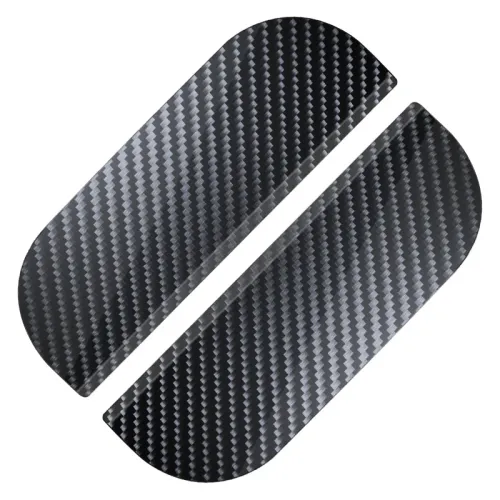 New Carbon Fiber Rain Eyebrow Ultra-Lightweight & Durable Design with Universal Mounts for Cars/Motorcycles