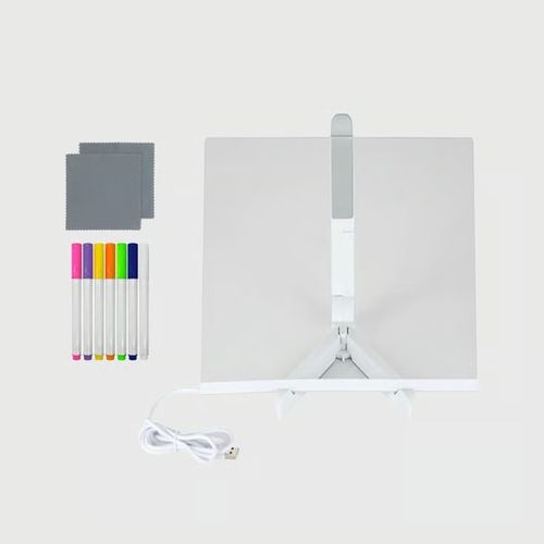 This LED Note Board Turns Your Child's Drawings Into Glowing Art (And Finally Gets Them Off Screens)