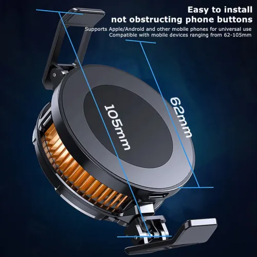 MEMO Rapid Cooling Magnetic  Clip-on Semiconductor Phone Cooler