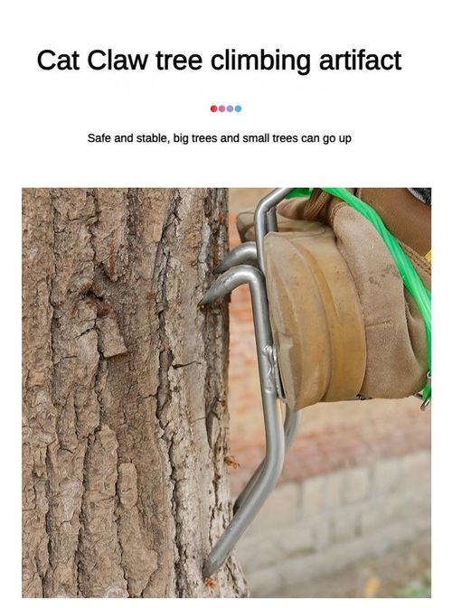 Climb Like a Cat, Steady as Nature!    Outdoor Anti-Slip Cat Claw Shoes Set