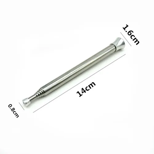 Outdoor Cooking Blow Fire Tube Portable Camping Fire Pipe Survival Tools Portable Fire Starter Tube Retractable Camping Blowpipe