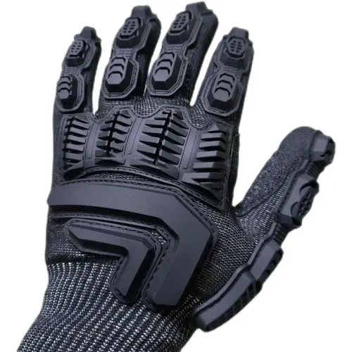 Level 5 Cut Resistant Tactical Gloves Full Finger Outdoor Cycling Gloves Touch Screen Compatible Durable Anti-Scratch Gloves