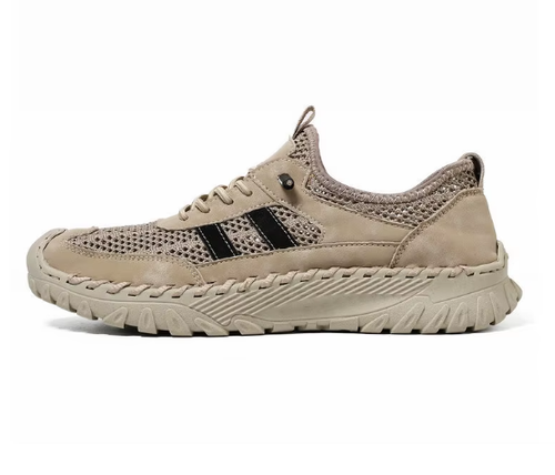 Breathable Men's Flat-Soled Sports Shoes for Summer
