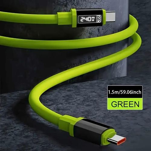 Buy 1 Get 3 Free 240W Fast Charging Cable - Order 1 Get 4 Cables Total, Type-C Smart Quick Charge High-Power Data Cable 🔥 BELOW COST CLEARANCE – LAST STOCK! 🔥