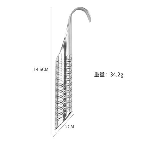 304 stainless steel mesh tea strainer with hook