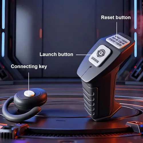 Smart Tracking Foam Blaster Gun Toy AI Somatosensory Control Role-Playing Robot Arm