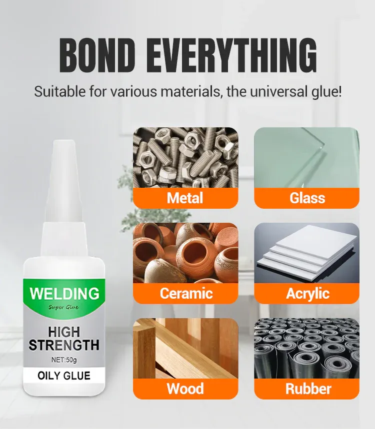 High-viscosity, all-purpose, strong adhesive welding glue, shoe glue, oil-based adhesive.