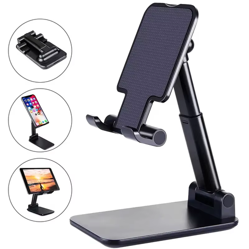 Desktop Phone Stand for iPhone iPad and Xiaomi Adjustable Desktop Tablet Stand Universal Tabletop Phone Holder
