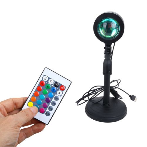 16RGB color sunset light