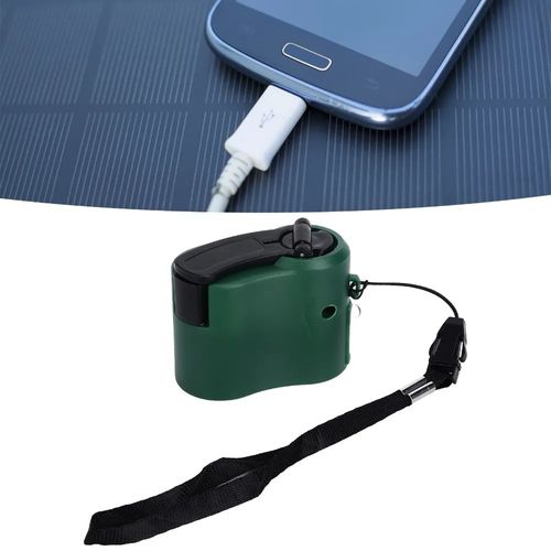 2pcs Hand cranked generator ABS USB outdoor charger