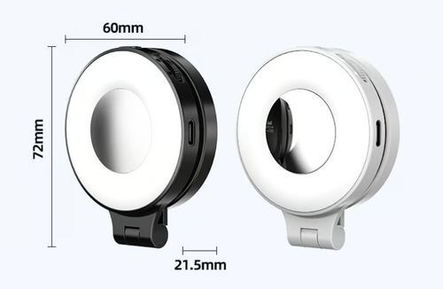 Adjustable Magnetic Ring Light – Perfect Lighting for Selfies and Photos! 📸✨ Universal compatibility