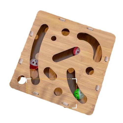 🎁😻✨Cat Scratch Puzzle Enrichment Box: Nail File Stress Free Alternative to Clippers and Grinders