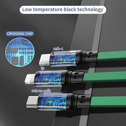 🚗🚚 convenient three-in-one cell phone fast charger🔋