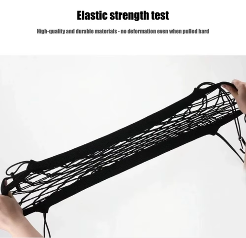 Car Storage Net Bag Between Seats Car Divider Child Safety Net Pet Barrier Elastic