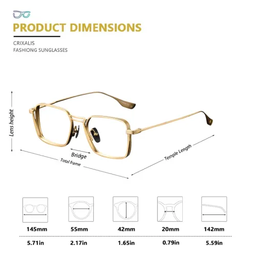 Color-Shifting Blue Light Glasses - Adaptive Lens Technology