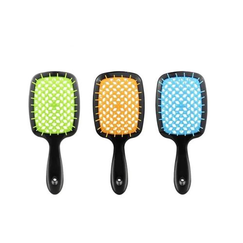 Air Cushion Comb Hair Massage Wet Dry Comb Anti-static Hollow Out Wet Curly Hair Brushes Tangled Hair Comb Barber Styling Tool