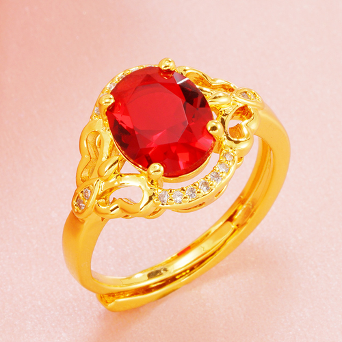 Super beautiful ring！ Adjustable gold plated gold filled jewelry😍