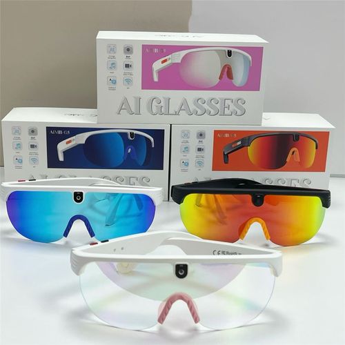 Shooting AI smart glasses 800W pixel photo and video recording Bluetooth music
