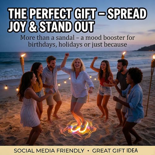 🔥 NEW LED Light-Up Slippers – Soft, Comfortable, Fun & Eye-Catching