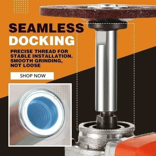 3pc Connecting Rod Lengthy Extension Shaft For Angle Grinder – Seamlessly Connects For Precise Grinding & Polishing